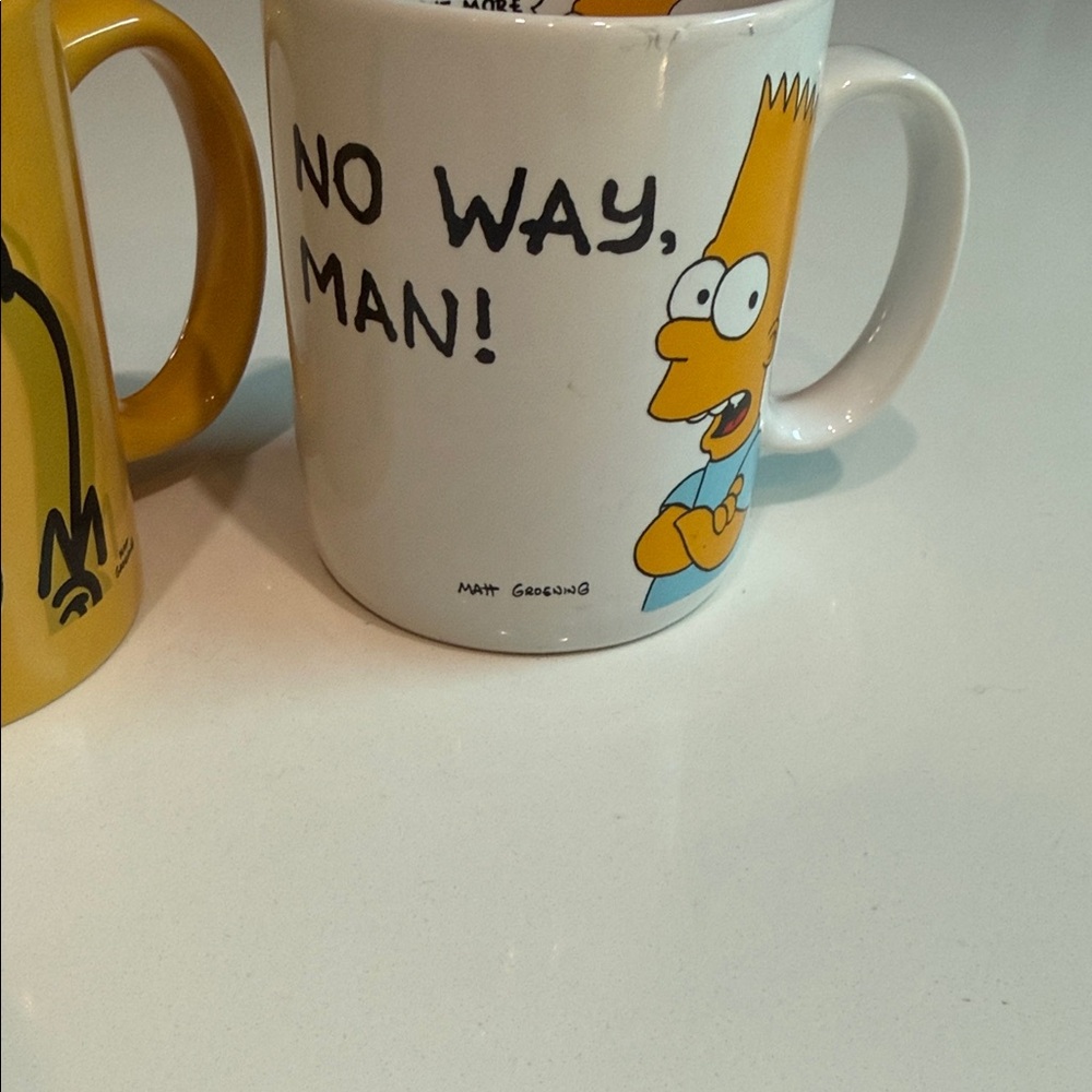Simpsons Character Mugs Set - Picture 3 of 9
